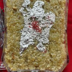 A picture of Bottle gourd halwa.