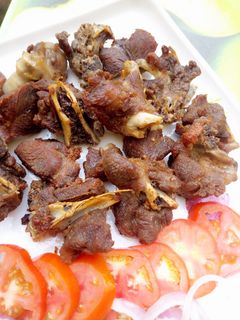 Soyayyen naman rago ainihin hoton girkin