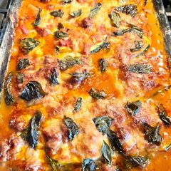 A picture of Zucchini Lasagna.