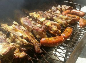 Una foto de Asado de tira a la parrilla