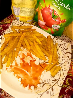 A picture of Patato fry 😋😋😋😋😋.