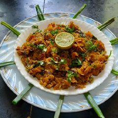 A picture of Leftover chapati chivda authentic.