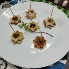 A picture of Flower bites.
