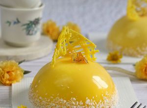 Foto resep Mango Entremet Cake