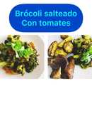 Brócoli Salteado con tomates @eddytenutre