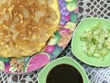 Pempek lenggang goreng