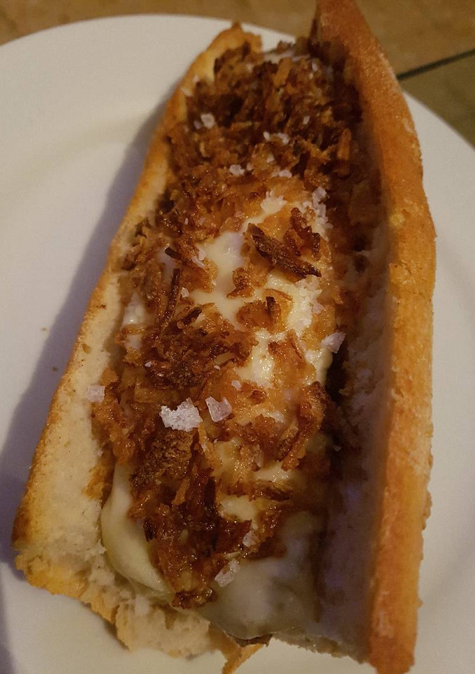 Una foto de Panpizza de panceta
