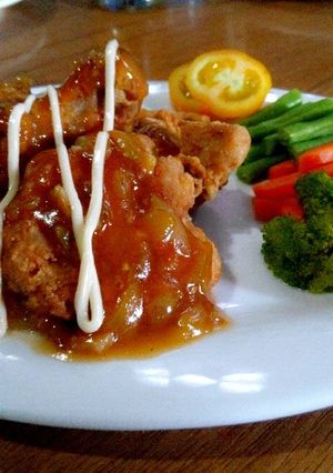 Foto resep Ayam tepung saus tiram
