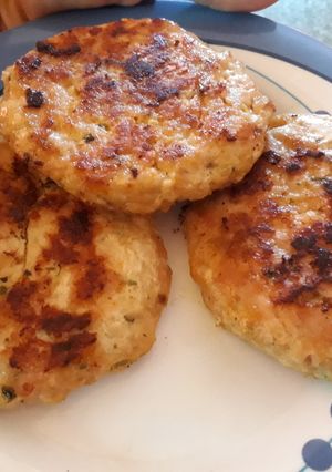 Una foto de Hamburguesas de pollo