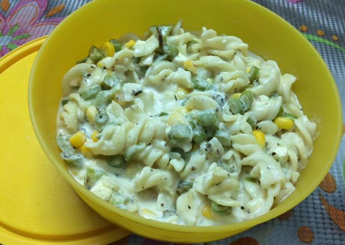 Easiest Way to Make Award-winning Yummy white cream sauce pasta recipe