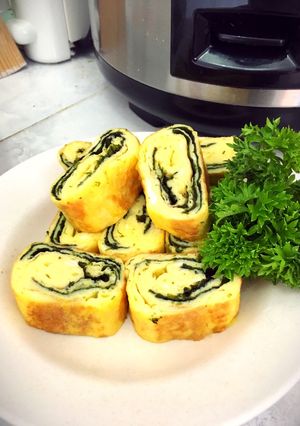 Foto resep Telor gulung nori