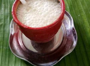 A picture of Green Grapes Lassi.