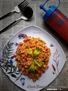 Foto resep Nasi Goreng Abon Udang