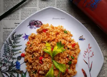 Caranya Memasak Nasi Goreng Abon Udang Enak Sederhana