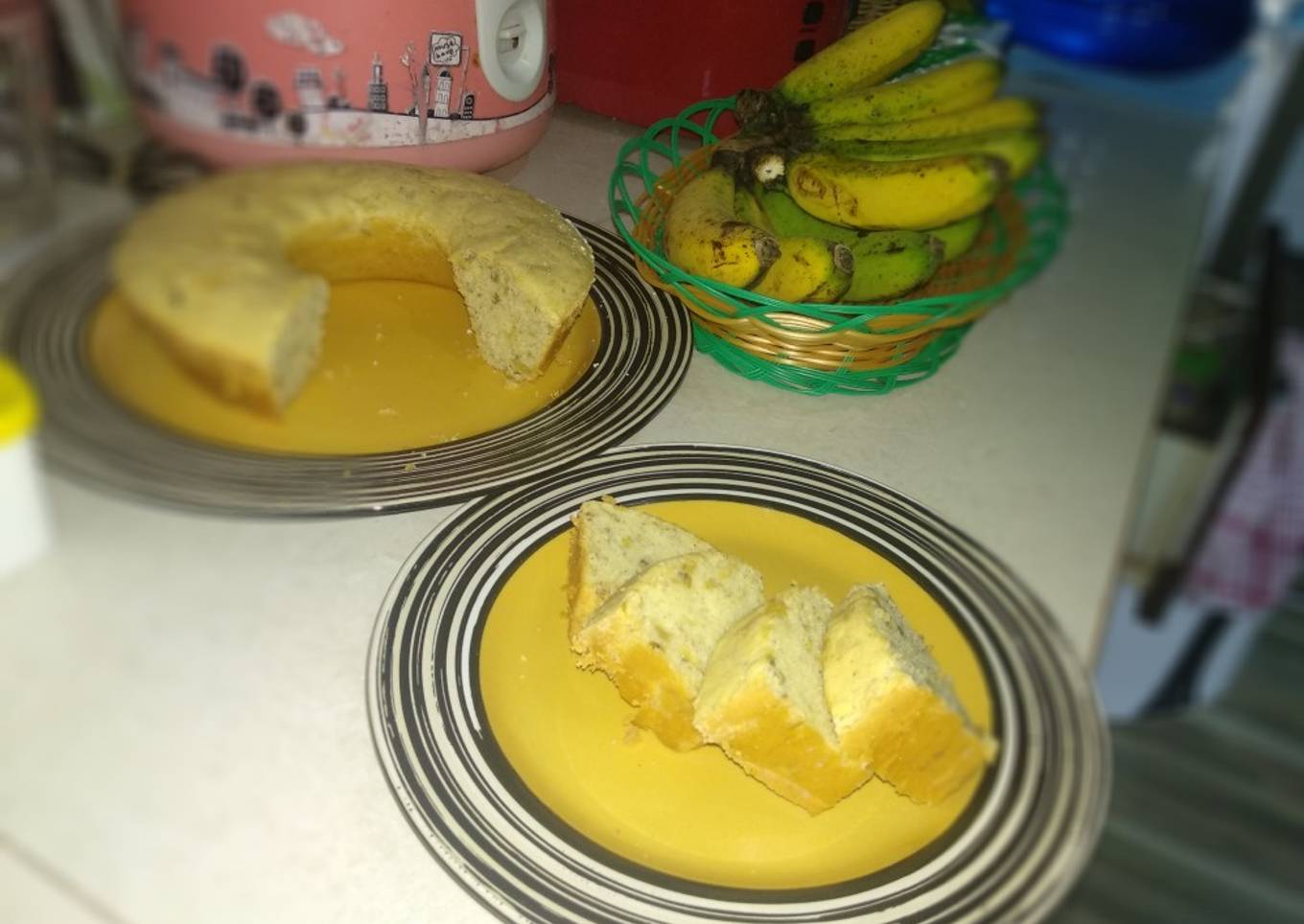 Gluten free banana cake