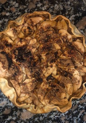Una foto de Tarta de manzana
