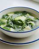 🌱 Canh Bí Đao & Rau Chân Vịt Nấu Chay