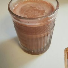 A picture of Simple Chocolate Raspberry Milkshake.