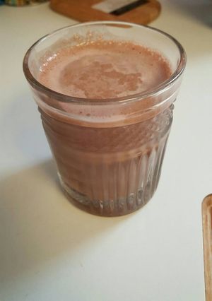 A picture of Simple Chocolate Raspberry Milkshake.