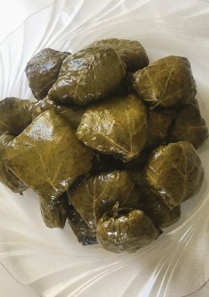 عکسی از دستور دلمه برگ مو