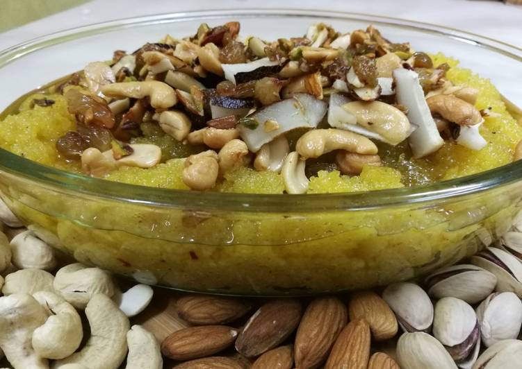 Recipe of Any-night-of-the-week Saffroni Halwa