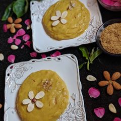 A picture of Special Foxtail Millet Badam Halwa.