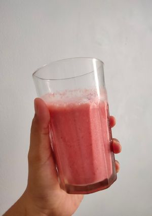 Foto resep Strawberry Smoothies