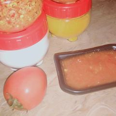 A picture of Tamatar ki chutney..