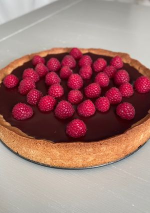 Foto di Torta lamponi e cioccolato