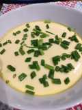 Steamed Egg with Crabstick and Spring Onion