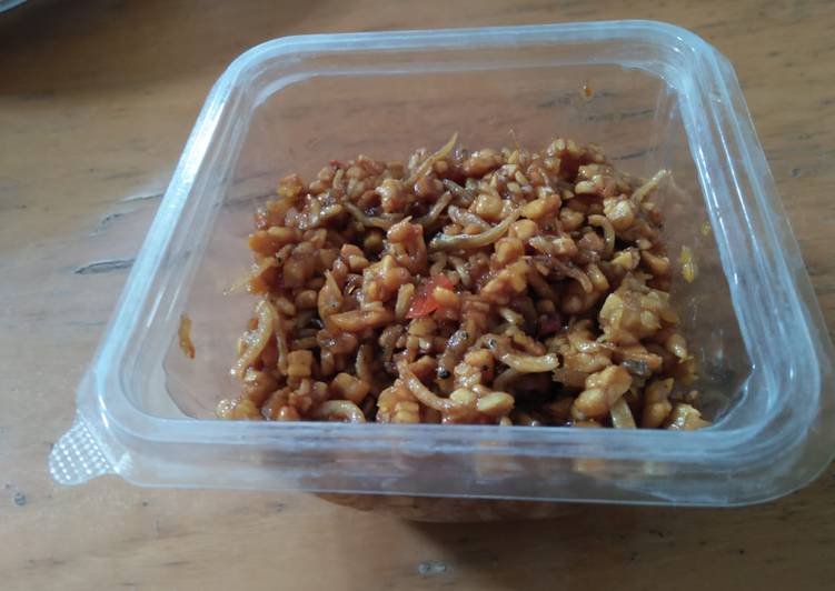 Bumbu Membuat Oreg Tempe Teri Medan Anti Gagal