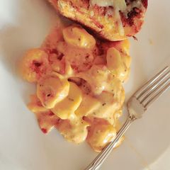 A picture of Cheese Tortellini Pepperoni Casserole.