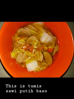 Foto resep Tumis Sawi Baso