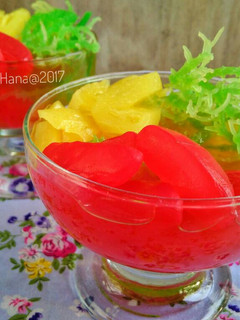 Foto resep Setup Nanas & Manisan Kolang-kaling