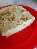 Torta pandoro con crema al mascarpone e pistacchio