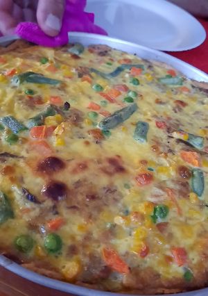 Una foto de Quiche Verduras y Atún Linarense