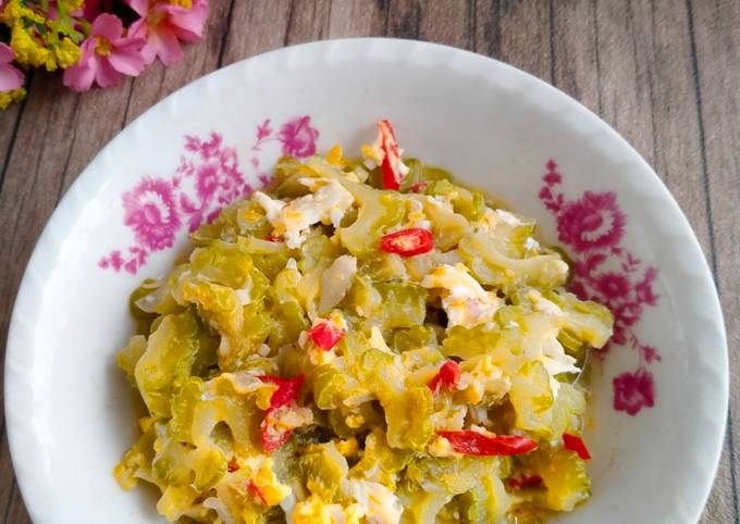 Ternyata ini lho! Bagaimana cara memasak Tumis Pare Telur yang sedap