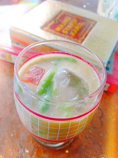 Foto resep Es cendol susu