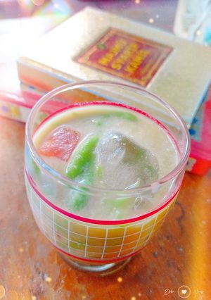 Foto resep Es cendol susu