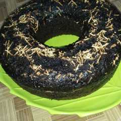 รูปของ Banana cake simple versi cokelat