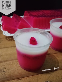Foto resep Puding Buah Naga