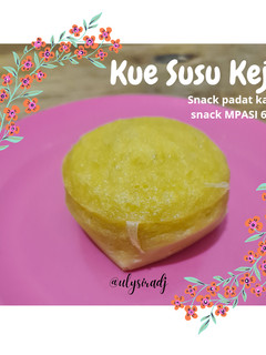 Foto resep Kue Susu Keju (snack mpasi 6m+)