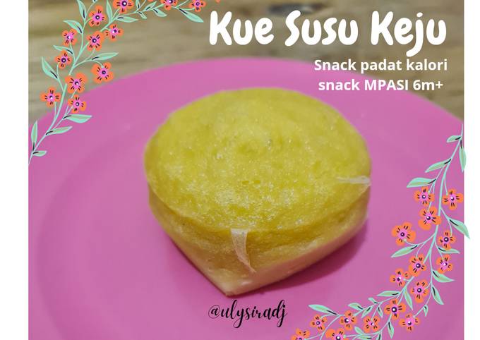 Kue Susu Keju (snack mpasi 6m+)