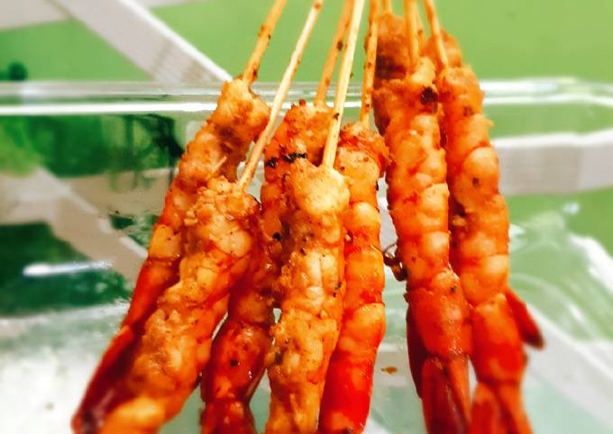 Sate Udang Bakar