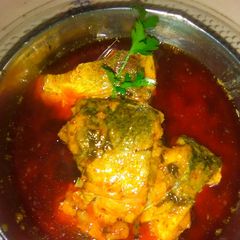 A picture of Fish curry.