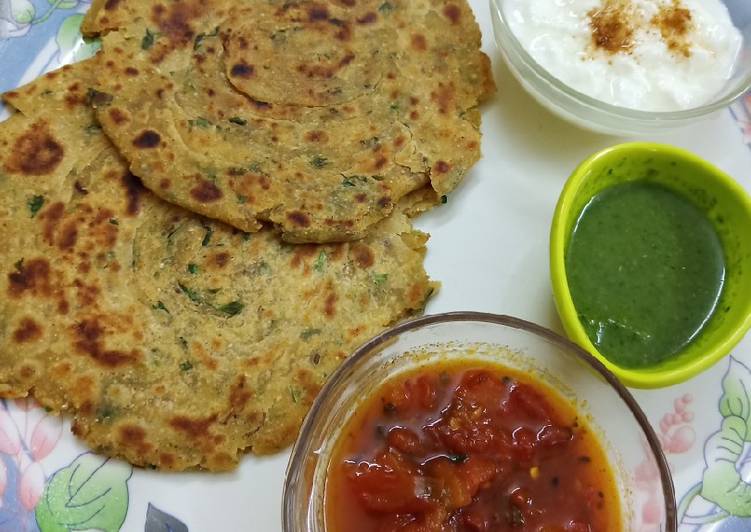 Makke ka lachha paratha