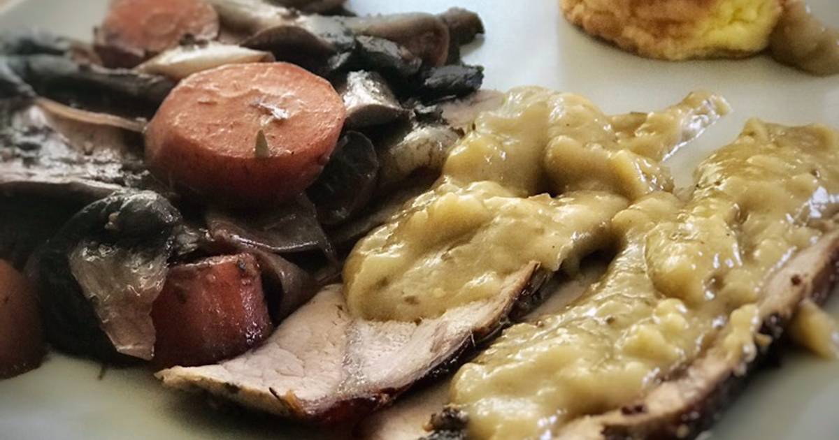 Roast Beef con Yorkshire pudding y salsa gravy Receta de Arianne Cookpad