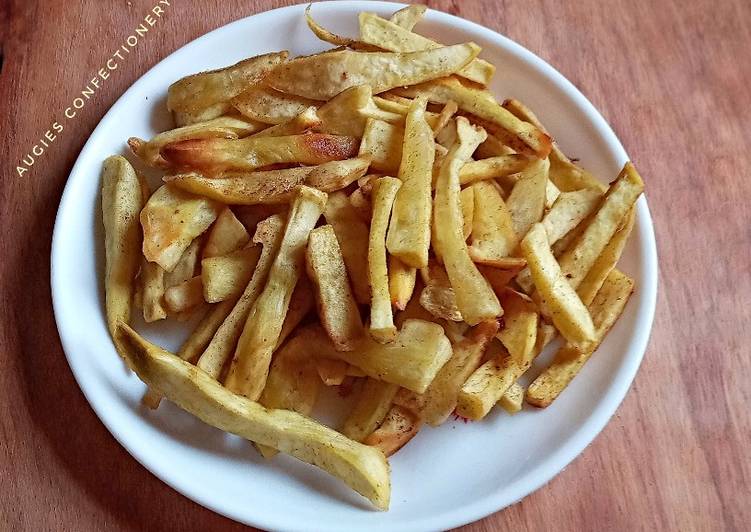 Steps to Prepare Homemade Fried sweet potato