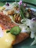 Half Baked Salmon with Fennel, Cucumber & Mango Sauce ala Chef Juna Rorimpandey