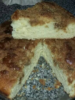 Una foto de Torta fácil con cobertura crocante